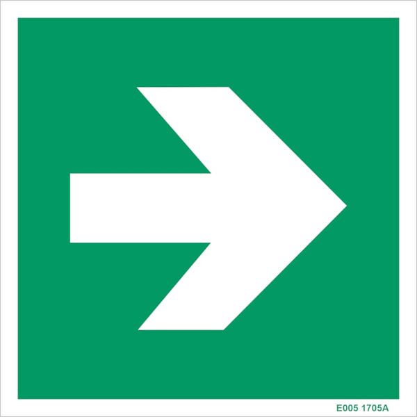 Safety sign - Al - Dimensions: 250x250 mm image 1