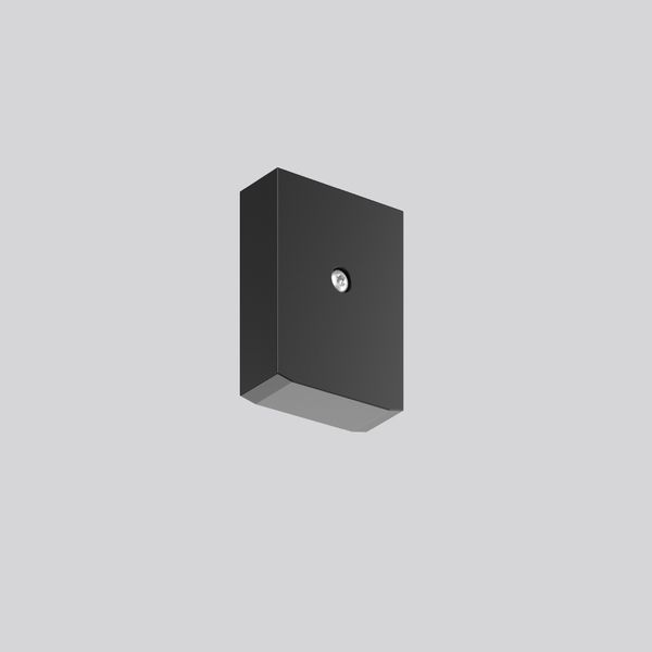 End cap L 23 B 58 H 76 colour: black image 1