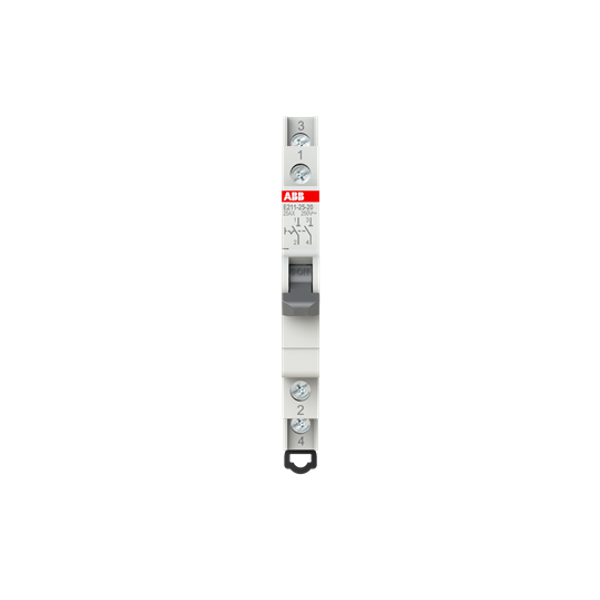 E211-25-20ON-OFF Switch,25 A,acc. to EN 250/400 V AC,2NO,0NC,0CO, El. Color:Grey, MW:0.5 image 5