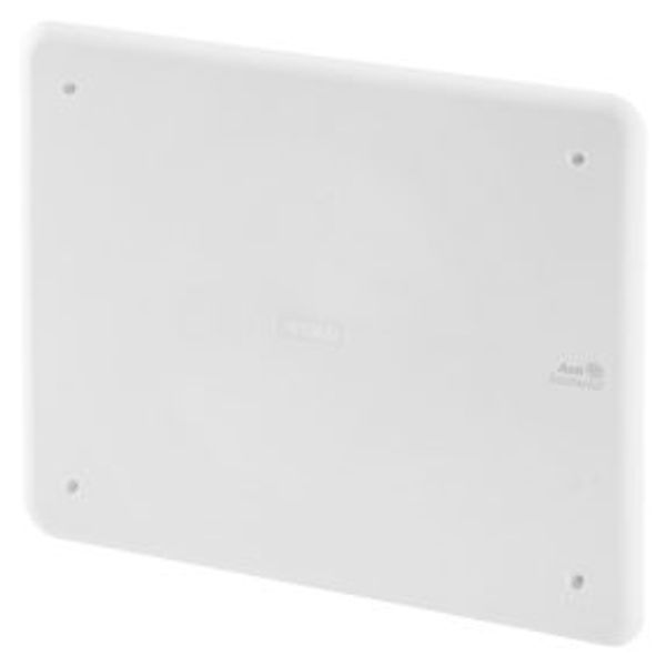 ANTIBACTERIAL SHOCKPROOF LID FOR 48 PT DIN FLUSH MOUNTING JUNCTION BOXES 196X152 - IK10 image 1