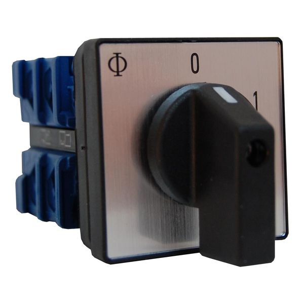Off Switch, front mount with 4-hole mounting, 20A, 3 pole image 1