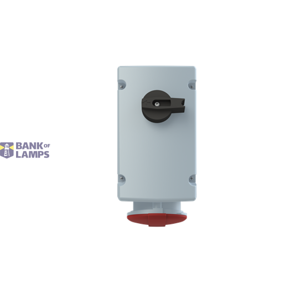 432MVS6 Industrial Switched Interlocked Socket Outlet image 1