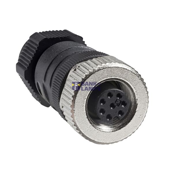 Cable Jumper straight M12 8-pin Male, straight M12 8-pin Female, PUR c image 11
