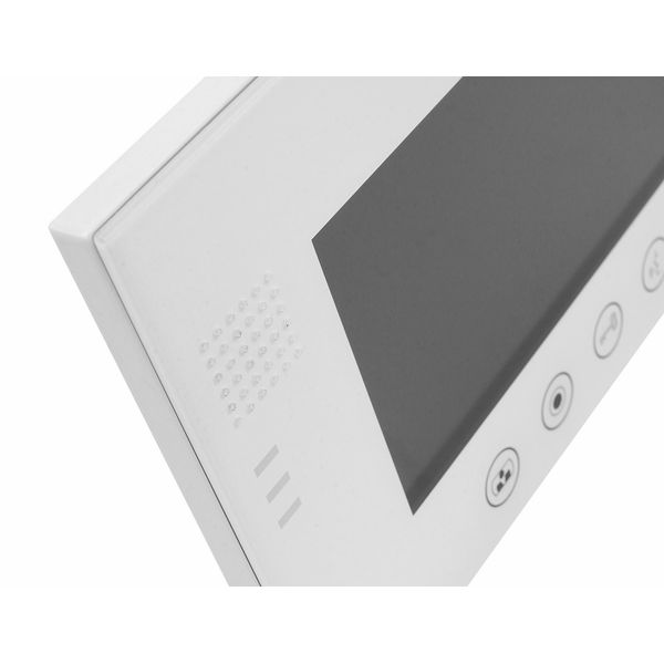 Glass monitor "nano-glass" white image 3