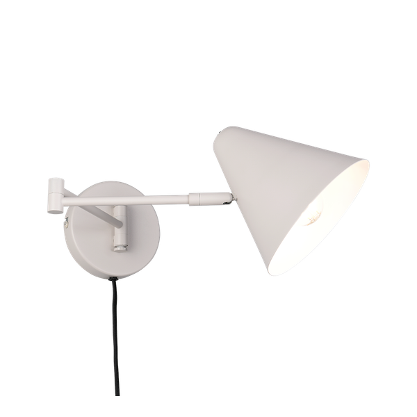 Cosima wall lamp E14 warm grey image 1