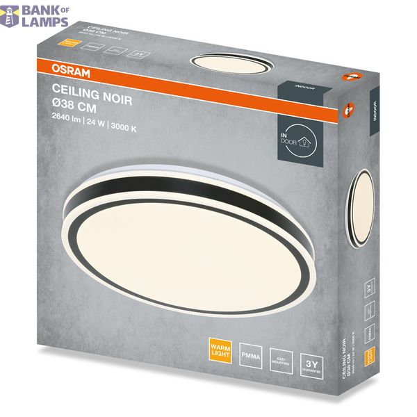 CEILING NOIR RD 24W 830 IP20 BK OSRAM image 2
