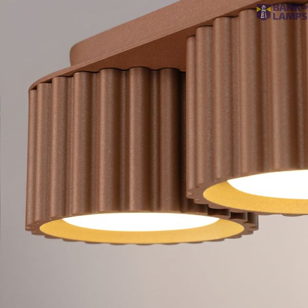 Ceiling lamp AURA 3 mocha Gx53 image 6
