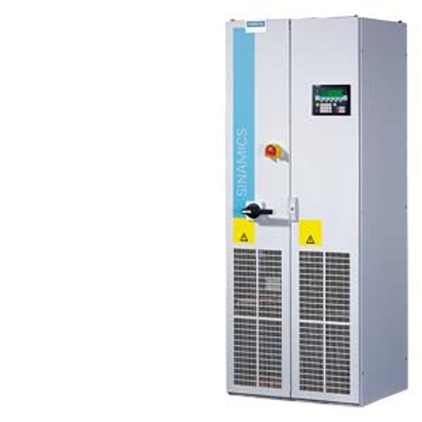 SINAMICS G150 Converter cabinet unit, AC/AC with CIM+CU320-2 380-480V 3AC, 50/60 Hz Type rating: 200kW  6SL3710-1GE33-8AA3 image 1