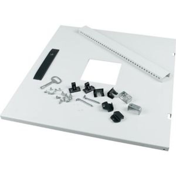 XSDMC0612-1-96 Door to switchgear area, Meter 96x96, HxW=600x1200mm, grey image 2
