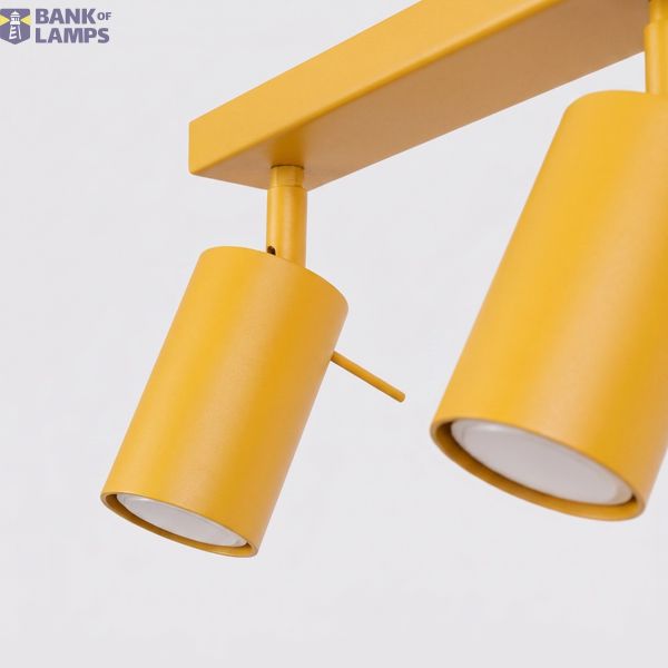 Ceiling lamp RING 2 yellow image 7