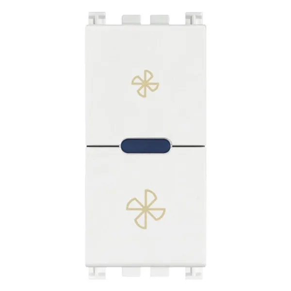 Dimmer for fans 220-240V white image 1