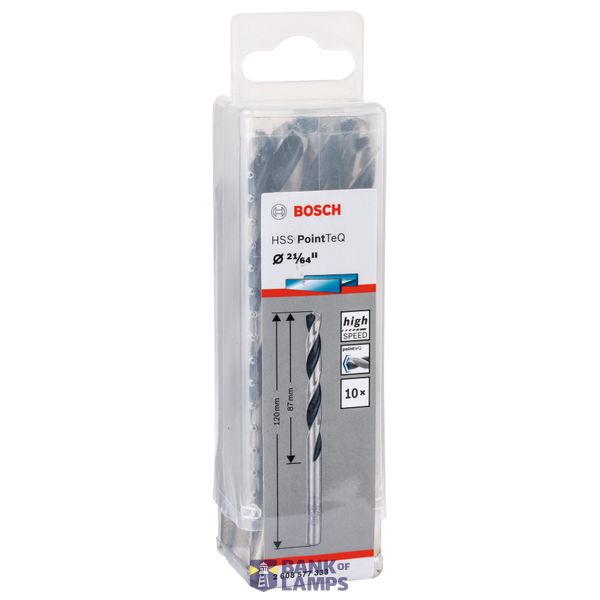HSS Twist Drill Bit PointTeQ 21/64", 10 pcs. image 2