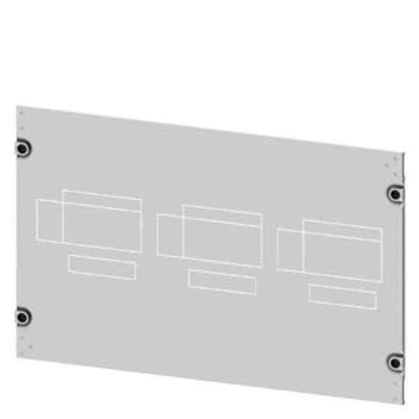 Masking frame 3VA13 (400 A), 3VA14 (630 A), 3VA23 (400 A), 3VA24 (630 A), 4-pole, image 1