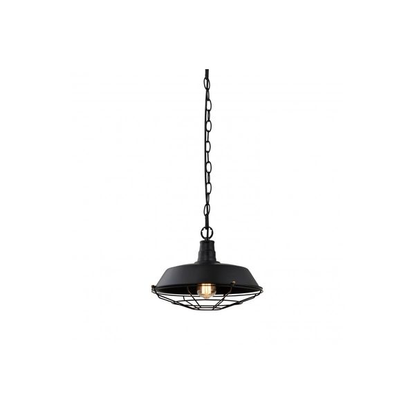 Ceiling fixture LARS 2,2295,AC220-240V,50/60Hz,1*E27,  IP20, Diameter 36 CM,single,black image 1