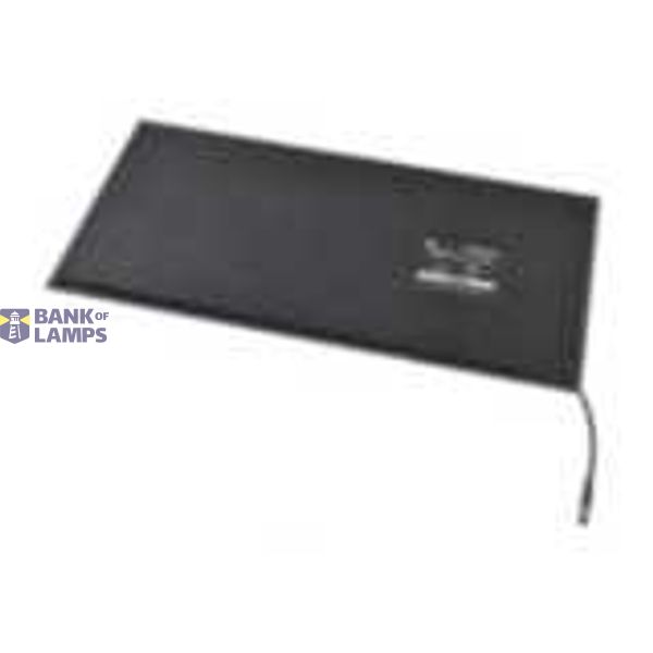 Safety mat black with 1-cable, 500 x 500 mm dimension UMMA7017D image 1