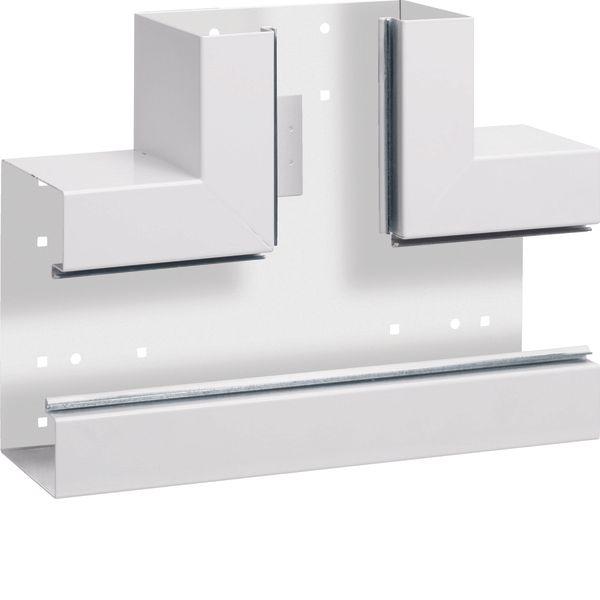 T-piece of base profile for BRS 100x170mm lid 80mm of sheet steel pure image 1