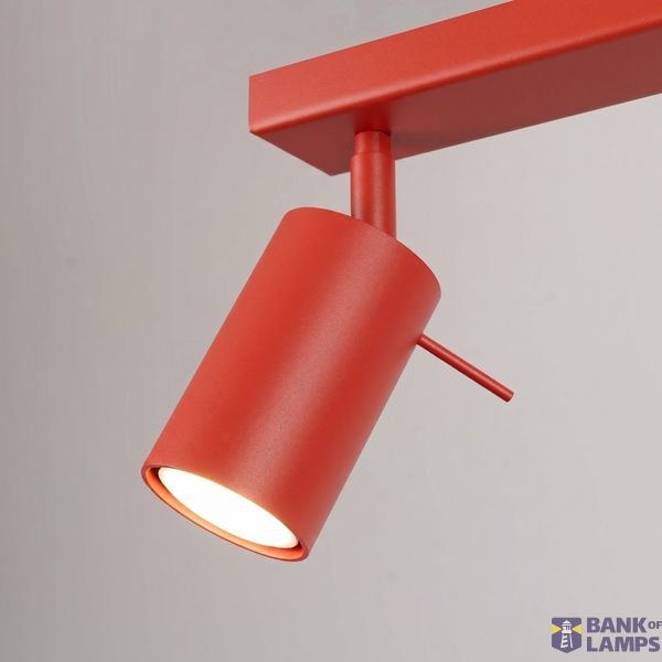 Ceiling lamp RING 4L red image 5