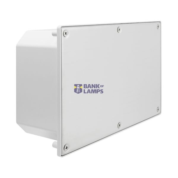 Hermetic Flush-Mounted Facade Box Ppt-EH251, IK07, IP65, plastic cover image 1