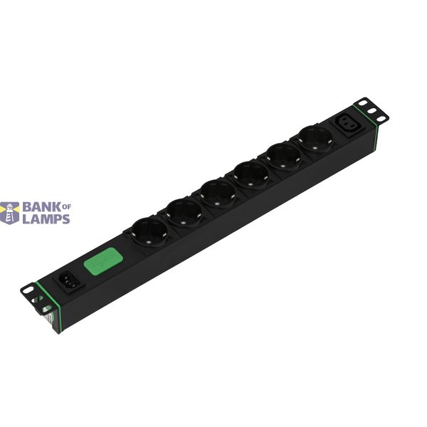 EasyPDU, Basic, 1U, 10A, 230V, 6SCH,1C13 image 2