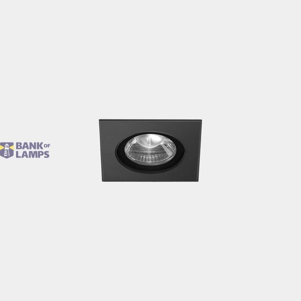 Downlight IP66 Max 75mm Square LED 6.5W 3000K Fir green image 1