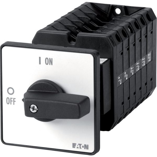 T5B-6-15898/Z Reversing star-delta switches, T5B, 63 A, rear mounting, 6 contact unit(s), Contacts: 11, 60 °, maintained, With 0 (Off) position, D-Y-0-Y-D, SOND 30, image 3