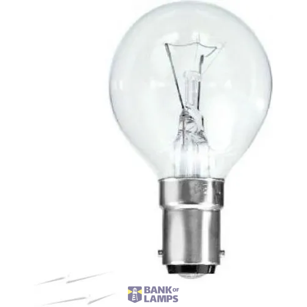 Incandescent Bulb G45 230V 40W ВА15D clear Bellight image 1