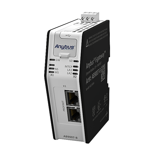 Anybus Ethernet Modbus-TCP Master-PROFINET IO 2-Port  Slave image 1