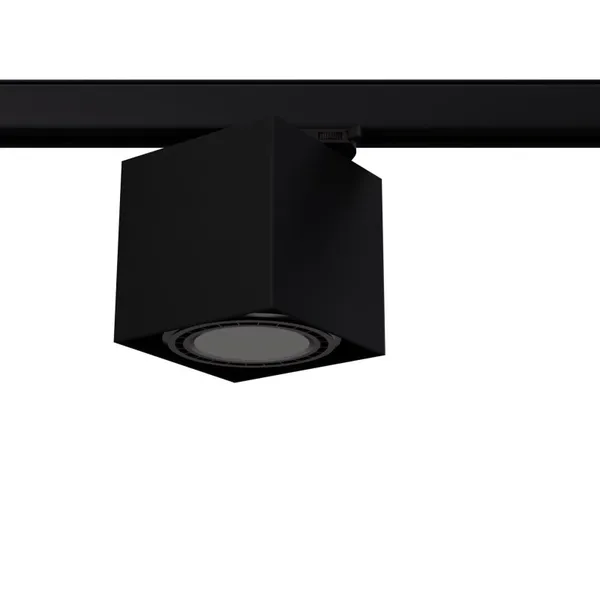 3-PHASE BLAKE BLACK GU10/ES111 TRACK CEILING LAMP image 1