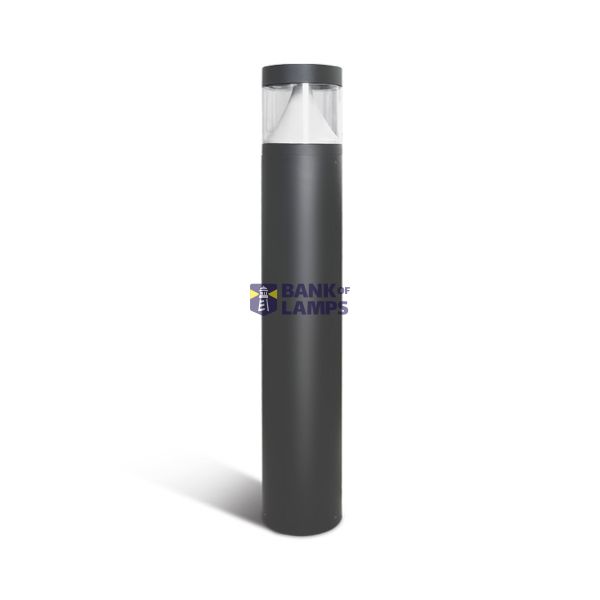 ANTHRACITE LED BOLLARD 100cm 20W WW IP65 230V image 1
