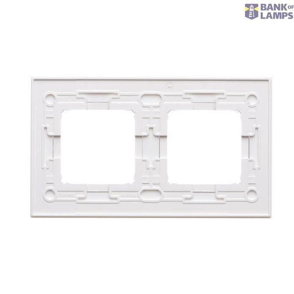 RTV final aerial socket, separated, atten.: 1dB, cream white/electro white image 1