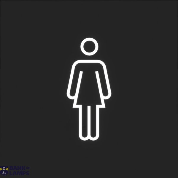Foil for LED signal insert, with "female" symbol, A.x/C.x image 1