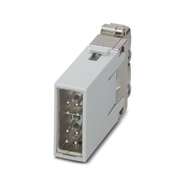 Data module, 48 V, 10 A, Cat. 5e, Number of poles: 8, Crimp connection, Male, Required plug-in slots: image 1