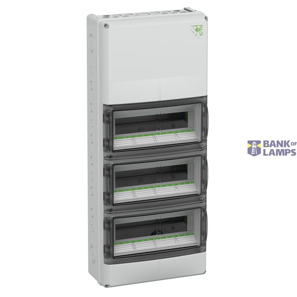 Small distributions boards, Type of protection IP65, Impact strength IK08, Protection class II, Un 400V DC, UL, DLG, UL-EU, VDE, Halogen free image 1