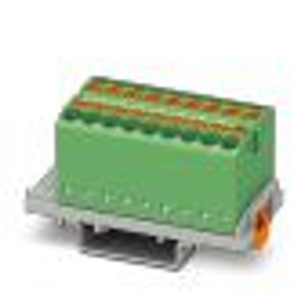 PTFIX 18X2,5-NS35 GN - Distribution block image 4