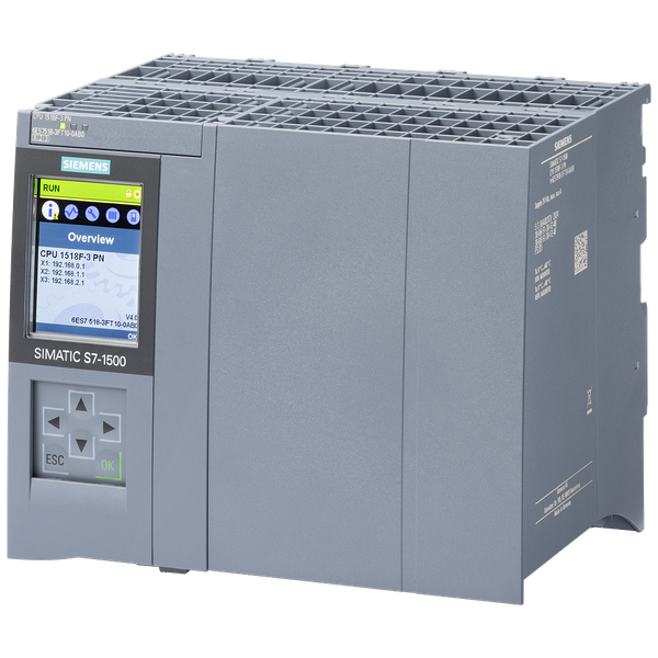 CPU 1518F-3 PN, 18MB prog., 150MB data image 1
