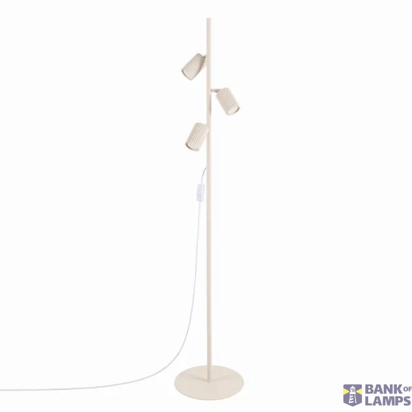 Floor lamp KARBON 3 beige image 1