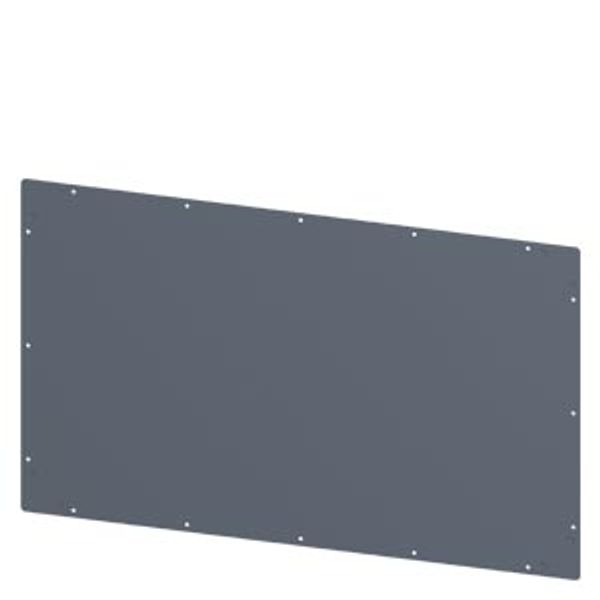 SIVACON, roof, closed, IP40, W: 1000 mm, D: 600 mm, zinc-plated image 1
