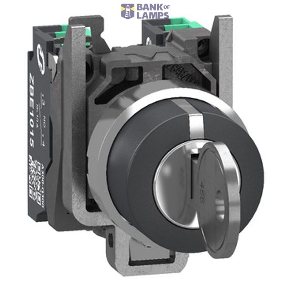 Metal KS 3-pos stay put KR3P 2NO Push-in image 2