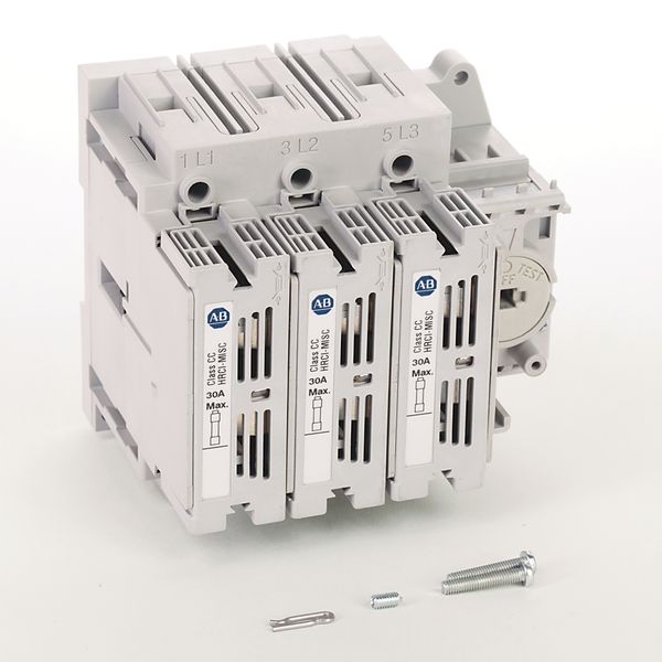 30A CC Fuse Carrier  Rotary Disconnect image 1
