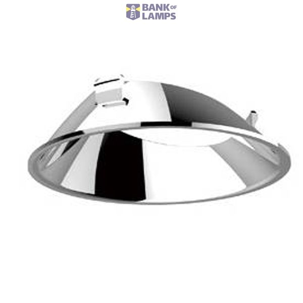 Avalon Circular Housing Fixed Cut-out Ø60mm Chrome image 1