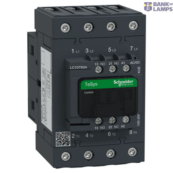 TeSysCTR4P60A AC3NO+NC100-250V ACDC EVLK image 1
