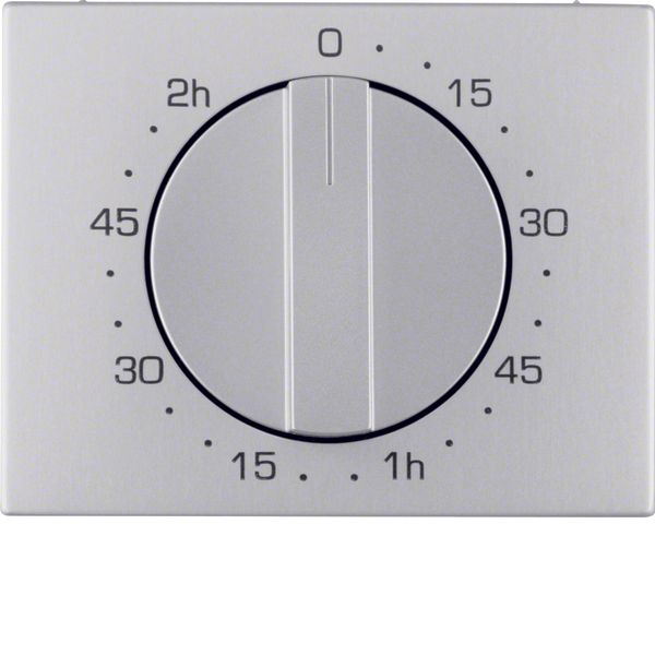 Centre plate for mechanical timer, K.5, al., al. anodised image 1