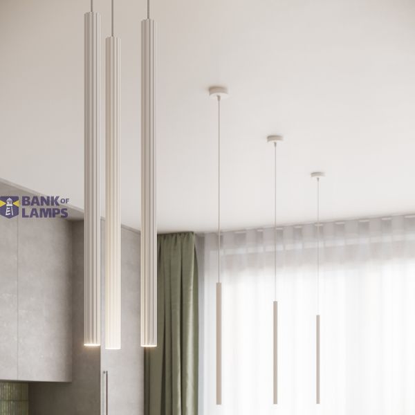 Pendant lamp ARCHE 2P white image 7