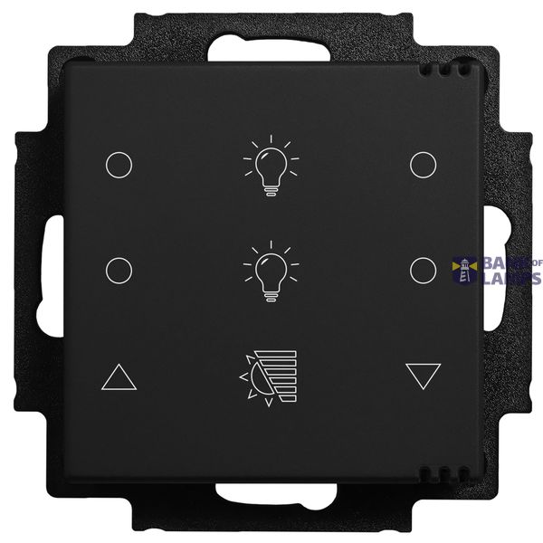 Pushbutton switch, 6-key, 4xlight, 2xpcs., input/output, control microswitch and CO2 image 1