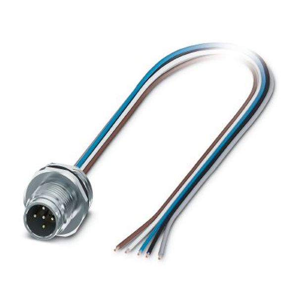 SACC-E-MS-5CON-M16/0,5 PP - Device connector front mounting image 2