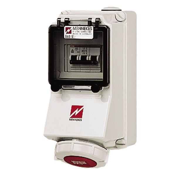 Mennekes Wall mounted recipe, 16A5p6h400V, IP67 7145 image 1