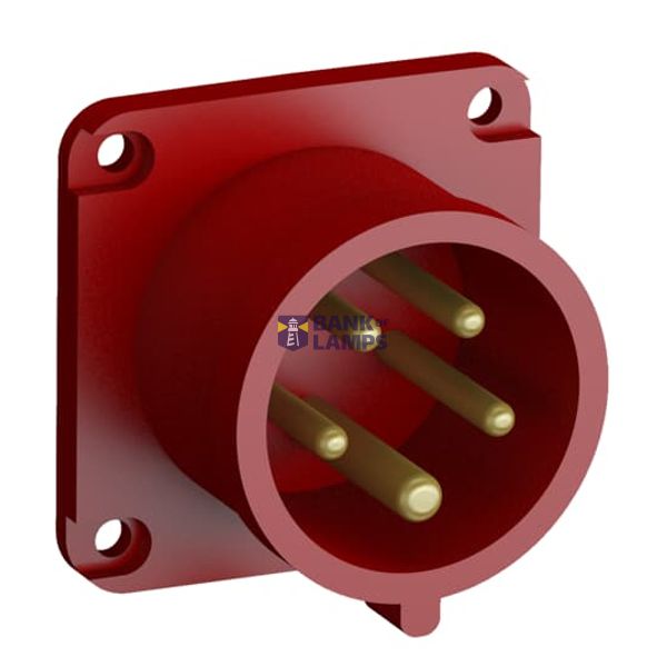 432QBM4 Panel mounted inlet image 1