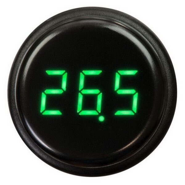 Voltmetr QMD-05V B 65VDC 24V AC/DC d30mm image 1