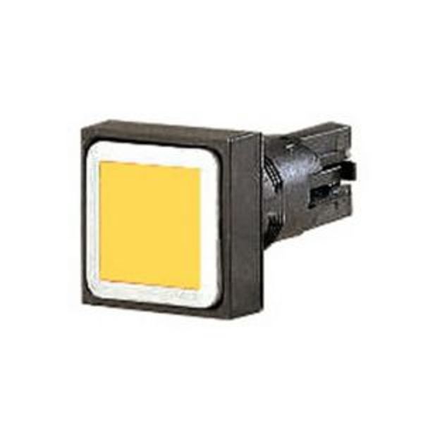 Q25D-GE Pushbutton, yellow, momentary image 2
