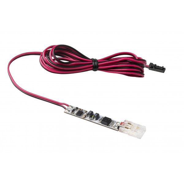 Touch switch for profile, dimmable, max. 36-72 W, DC12-24V, IP20, connector COB, cable mini AMP 2 m image 1